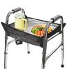 Rollator Tray with Cup Holder, Foldable Oxford Fabric view 1