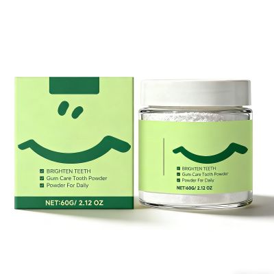 Collagen Tooth Powder for Gum Care and Stain Removal, Natural Teeth-Whitening Powder, Non-Irritating Formula (1 pc)