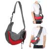 Julihai Dog Carrier, Breathable Mesh with Adjustable Strap, Portable Pet Bag for Small Dogs and Cats (L, 7.9 in) view 3