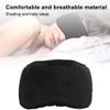 Alomejor Bluetooth Headband, Cotton Music Sleep Mask with Wireless Headphones for Sleep and Yoga, Stereo Sound (Black) view 3