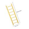 Healifty Yellow Hamster Bird Ladder view 2