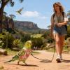 Bird Diaper, Reusable and Washable Pet Bird Clothing, Flight Leash for Birds | For Parakeets and Cockatiels view 3