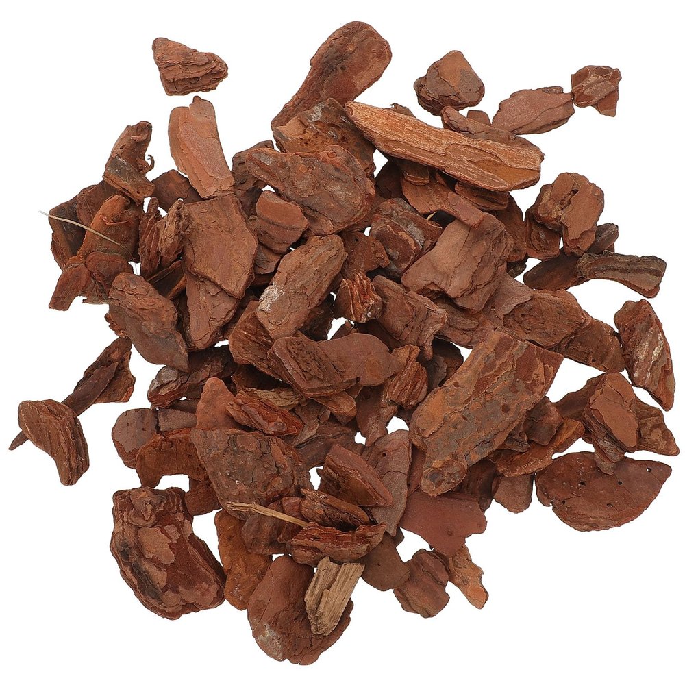 Reptile Bark Decoration, 1 Bag of Pine Bark for Terrariums