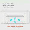 Adjustable Bed Canopy Support, Universal Mosquito Net Holder view 4