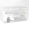 Kx9Lb8d Transparent Acrylic Hamster Cage, Spacious Pet Villa view 1