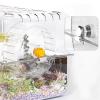 Kx9Lb8d Transparent Acrylic Hamster Cage, Spacious Pet Villa view 3