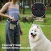 AMFUN Dog Treat Pouch with Poop Bag Dispenser and Clicker, Two Magnetic Closures, Metal Clip Waist Bag for Training and Walks view 4