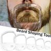5-Piece Transparent Beard Shaping and Styling Tool Set for Men | Beard Comb view 3