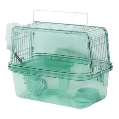 Hamster Cage with Double-Layer Villa and Ample Space for Outings