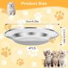 TranRantic 4-Pack Stainless Steel Cat Bowls view 2