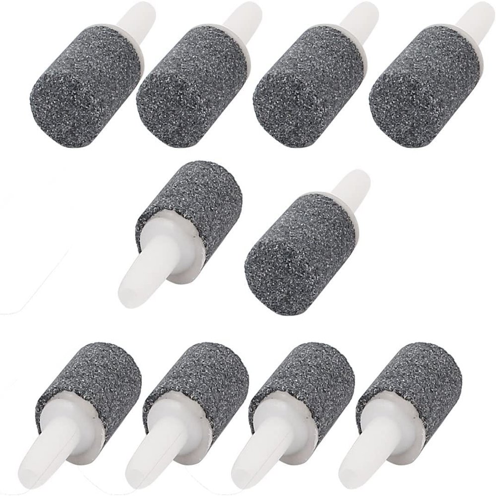 POTUBI 10-Pack Aquarium Air Stones, Gray