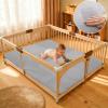 Atemrdsye Baby Play Mat 120 x 170 cm, Silver Gray, 2.5 cm Thick Memory Foam Crawling Rug view 3