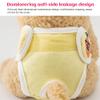 Fictory Reusable Dog Diapers, Leakproof Breathable Pants for Female Dogs in Heat, Size S, Pink view 3