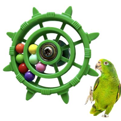 Generic Budgie Toy, Rattle Rotating Windmill
