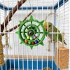 Generic Budgie Toy, Rattle Rotating Windmill view 3