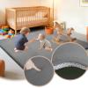 Atemrdsye Baby Play Mat 40 x 120 cm Dark Gray, 2.5 cm Thick Memory Foam Crawling Mat view 2