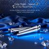 Stainless Steel Metal Urethral Dilator, Smooth Precision Rod, Silver - L view 2
