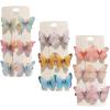 Aribliseza Butterfly Hair Clips, 18-Piece Set view 1
