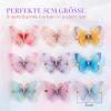 Aribliseza Butterfly Hair Clips, 18-Piece Set view 2