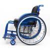 Lightweight Foldable Self-Propelled Wheelchair, Aluminum Frame, 100 kg Capacity, 42 cm Seat Width view 1