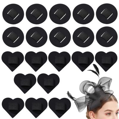 20 Handmade Felt Hair Tie Pads