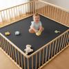 Stqyeiw 3 cm Thick Baby Play Mat, 100 x 120 cm, Black view 3