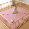 Stqyeiw 3 cm Thick Baby Play Rug, Crawling Mat, Pink, 200 x 200 cm view 3