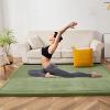 Baby Play Mat Rug, 3 cm, Green Coral Fleece, Non-Slip, 200 x 290 cm view 2