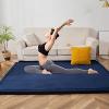 Baby Play Mat Rug, 3 cm, Blue Coral Velvet, Non-Slip, 130 x 250 cm view 2