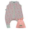molis&co Baby Sleep Sack with Feet, 0.5 TOG - Summer Sleep Sack for Boys - Baby Sleep Sack with Legs - 100% Cotton (OEKO-TEX Standard 100), Premium Quality - Summer Bloom (117 cm) view 1