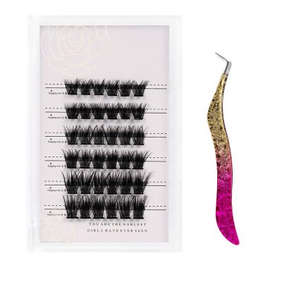 Sonew Z'LRAQI BEAUTY Self-Adhesive Cluster Lashes, MF10-11