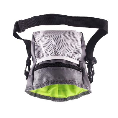 Sonew Versatile Dog Training Treat Pouch, Oxford Fabric, Large Capacity, Waste Bag Opening, Foldable for Travel and Outdoor Activities (Gray)