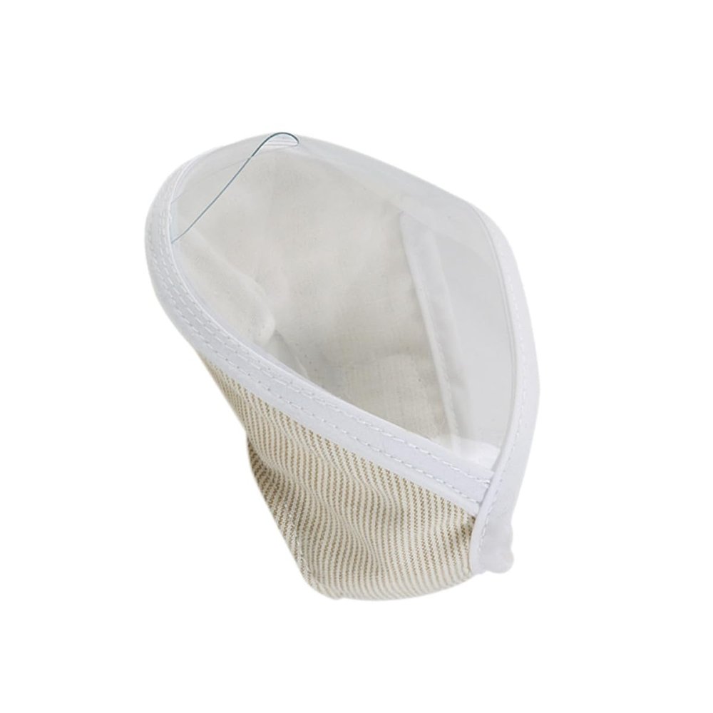 HOMSFOU Transparent Cat Muzzle with Bite Protection