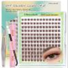 Obeyalash Brown Lash Extension Set, Lash Clusters YLB09 view 1