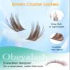 Obeyalash Brown Lash Extension Set, Lash Clusters YLB09 view 4