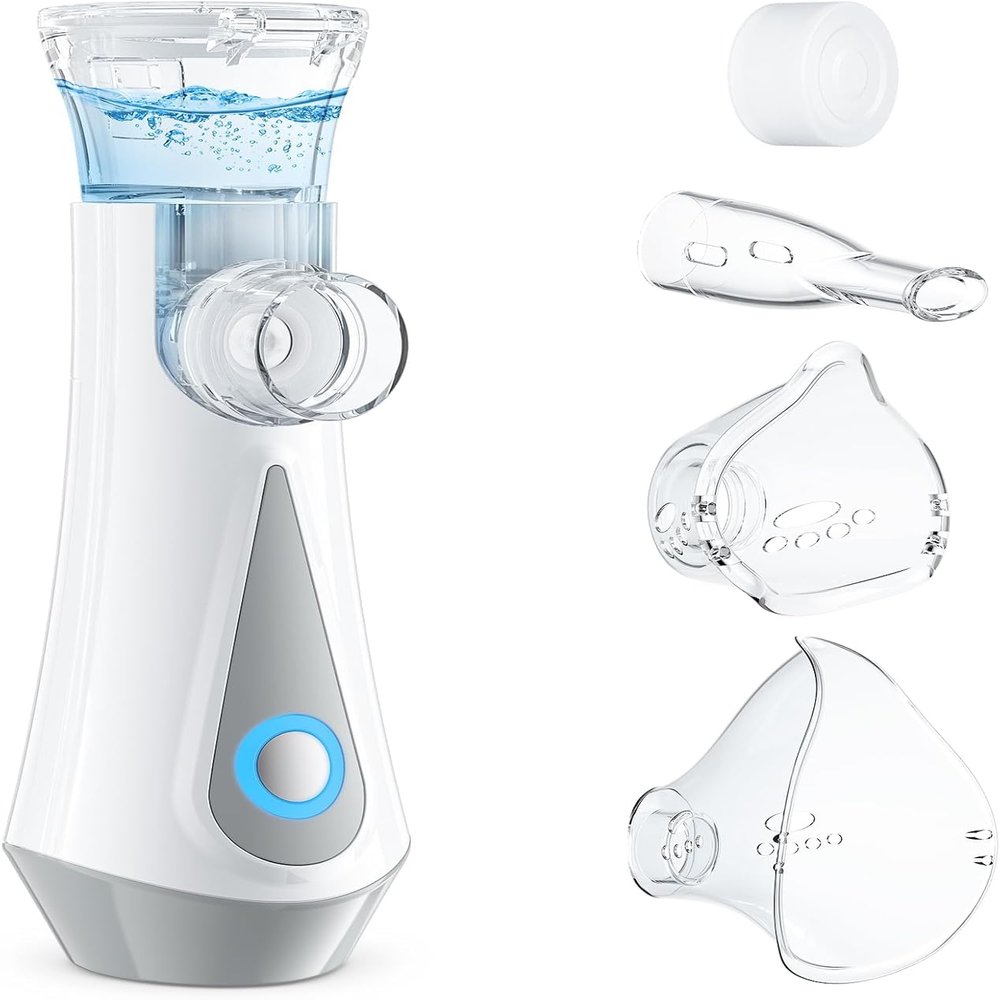 Quiet Rechargeable Mesh Nebulizer for Adults and Children