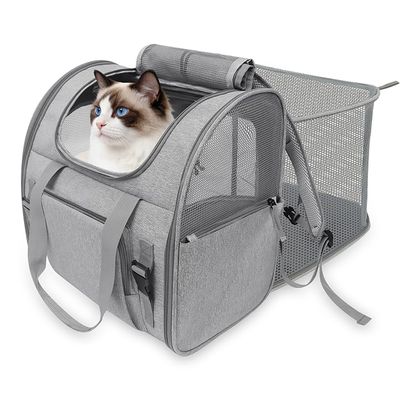 Wdmiya Expandable Cat Backpack for Cats & Small Dogs up to 9 kg