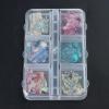 6-Color Abalone Shell Flakes for Nail Art view 2