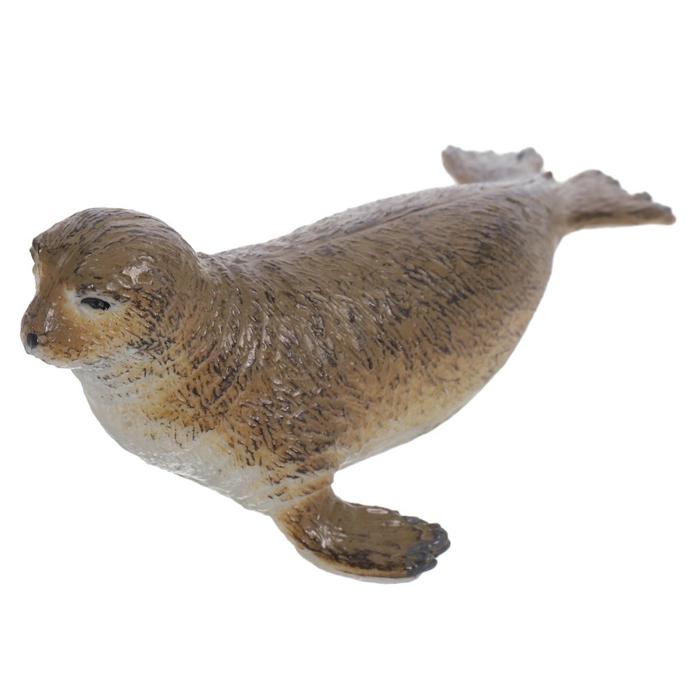 HOMSFOU Realistic Seal Statue for Aquarium Decor