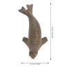 HOMSFOU Realistic Seal Statue for Aquarium Decor view 2