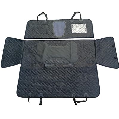 Dog Car Back Seat Cover for Mercedes EQC 2020–2025, Black