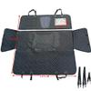 Dog Car Back Seat Cover for Mercedes EQC 2020–2025, Black view 2