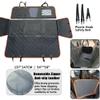Dog Car Back Seat Cover for Mercedes EQC 2020–2025, Black view 3