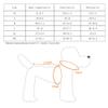 Raincoat for Shedding Dogs, One-Piece Hooded Pet Raincoat, Thick Acrylic, Buckle, 6 Sizes (M) view 2