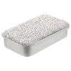 VALICLUD Rhinestone Toothpick Holder with Sliding Lid, Compact Metal Floss Case view 1