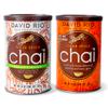 David Rio Chai Set | 2 Cans | Chai Latte Powder | Delicious Duo (Tiger Spice 398 g, Tiger Spice Decaf Chai Set 398 g Can) view 1