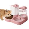 Automatic Cat Feeder & Water Dispenser with Spill-Proof Bowl view 1