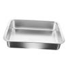 GALPADA Open Metal Cat Litter Box, S, 40 x 30 x 7 cm, Large Capacity, Durable, Easy to Clean, for Kittens and Small Cats view 1