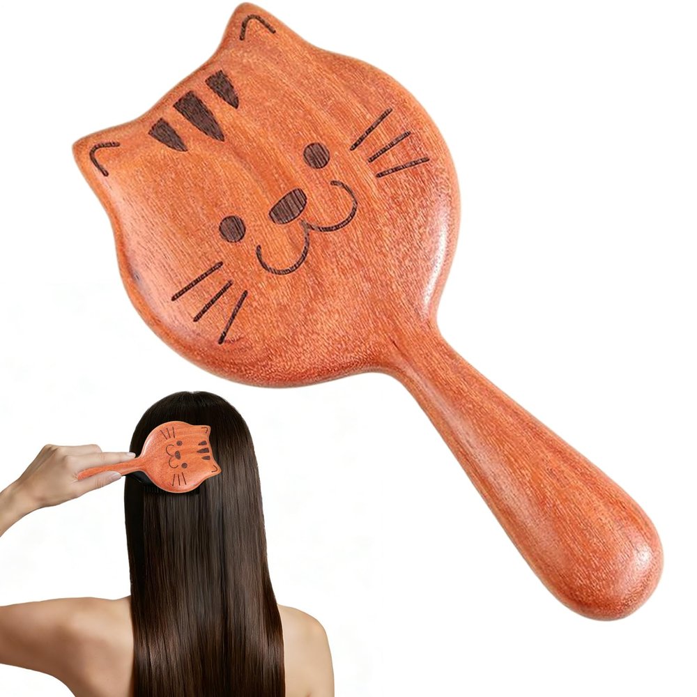 Wooden Scalp Massage Comb