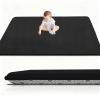 RxueSug Foldable Baby Crawling Mat, 180 x 200 cm, 3 cm Thick, Black view 1